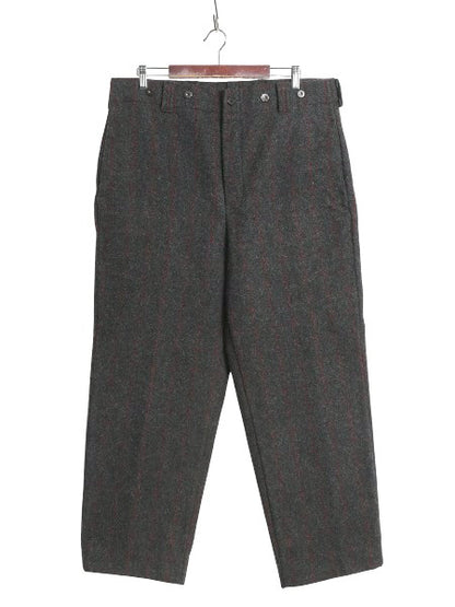 00s ウールリッチ メルトン ウール パンツ メンズ 36 古着 オールド ノータック ヘビーウール スラックス チェック ストレート トラウザー
