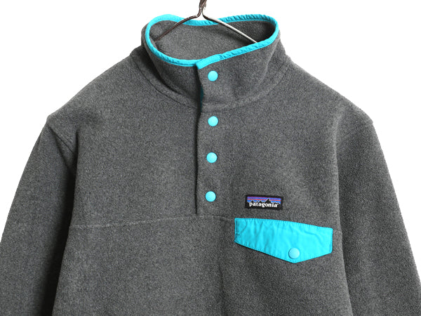 パタゴニア ライトウェイト シンチラ スナップT レディース S / 16年製 フリース プルオーバー ジャケット ブルゾン アウトドア ジャンパー