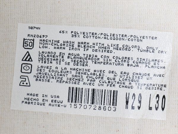デッドストック 90s USA製 ディッキーズ 874 チノ ワーク パンツ メンズ 29 30 / 新品 未使用 オールド スラックス チノパン ストレート 紺