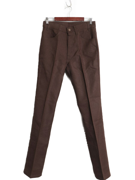 デッドストック 00s リーバイス ポリ フレア パンツ メンズ 32 34 / 新品 オールド 517 スタプレ スラックス ノータック ブーツカット 茶