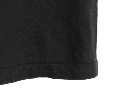 90s USA製 ★ フィッシング シュール アート イラスト プリント Tシャツ メンズ XL 古着 オールド バンド ロック 絵画 シングルステッチ 黒