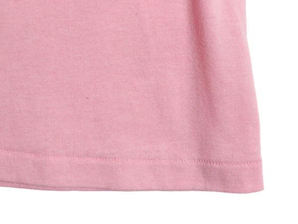 80s USA製 ラッセル 無地 半袖 Tシャツ メンズ XL 古着 ヴィンテージ ブランク トップス カットソー シングルステッチ 大きいサイズ ピンク