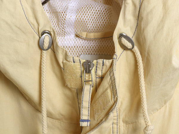 00s ★ オールド ギャップ コットン アノラック パーカー ジャケット メンズ L / プルオーバー ハーフジップ フード ヨット セーリング 黄