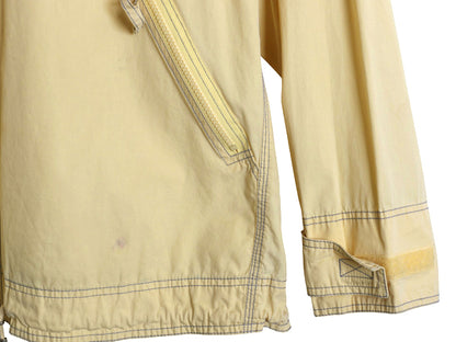 00s ★ オールド ギャップ コットン アノラック パーカー ジャケット メンズ L / プルオーバー ハーフジップ フード ヨット セーリング 黄