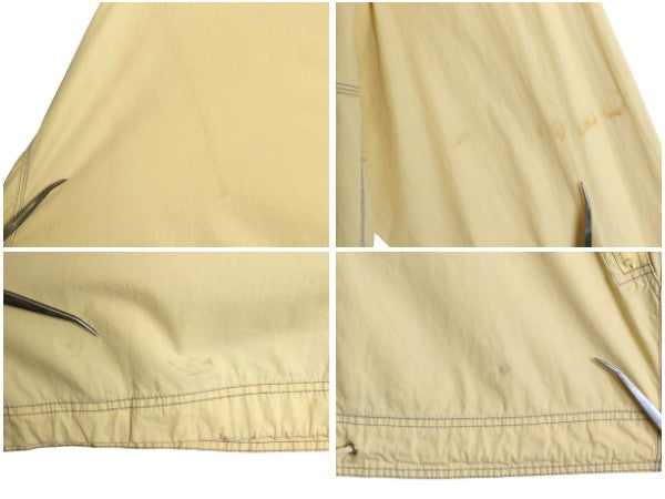 00s ★ オールド ギャップ コットン アノラック パーカー ジャケット メンズ L / プルオーバー ハーフジップ フード ヨット セーリング 黄