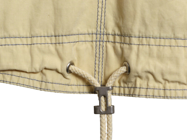 00s ★ オールド ギャップ コットン アノラック パーカー ジャケット メンズ L / プルオーバー ハーフジップ フード ヨット セーリング 黄