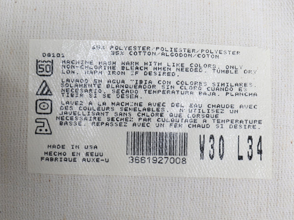 デッドストック 90s USA製 ディッキーズ 874 チノ ワーク パンツ メンズ 30 34 新品 未使用 オールド スラックス チノパン ストレート 青灰