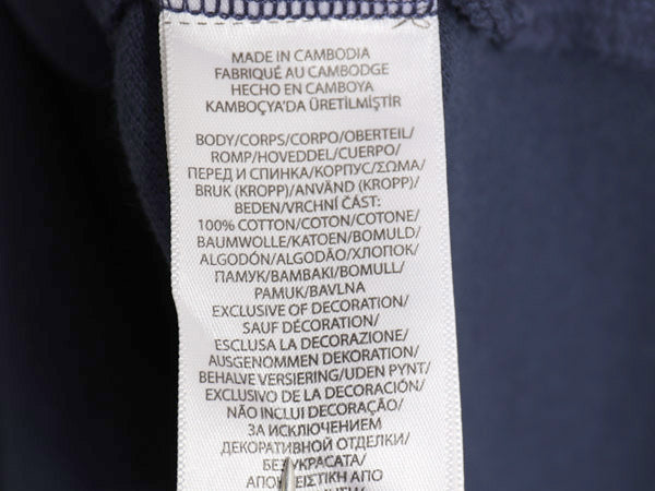 ポロ ラルフローレン 鹿の子 長袖 ポロシャツ メンズ XL / 長袖シャツ コットン カットソー ワンポイント シンプル 大きいサイズ ネイビー