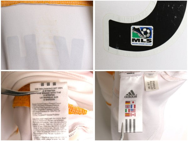 00s ☆ アディダス ロサンゼルス ギャラクシー ベッカム サッカー ユニフォーム メンズ L / 正規品 MLS 2007 オフィシャル 当時物 ホーム