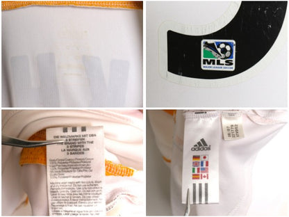00s ☆ アディダス ロサンゼルス ギャラクシー ベッカム サッカー ユニフォーム メンズ L / 正規品 MLS 2007 オフィシャル 当時物 ホーム