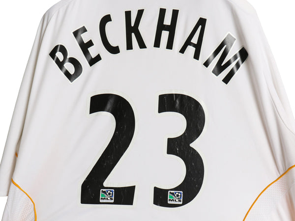 00s ☆ アディダス ロサンゼルス ギャラクシー ベッカム サッカー ユニフォーム メンズ L / 正規品 MLS 2007 オフィシャル 当時物 ホーム