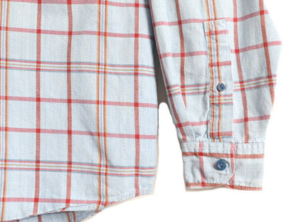 90s ■ ドッカーズ リーバイス チェック 長袖 ボタンダウン シャツ メンズ L / 古着 90年代 オールド LEVIS DOCKERS 長袖シャツ コットン