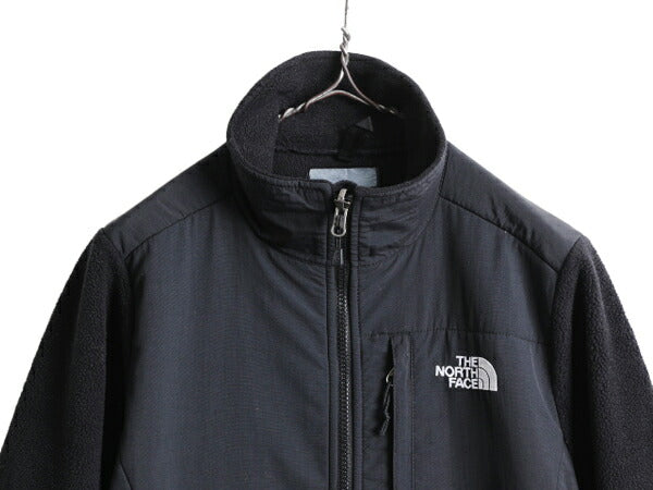 ■ ノースフェイス デナリ ジャケット レディース S / 古着 The North Face DENALI アウトドア フリース ナイロン ブルゾン ジャンパー 黒