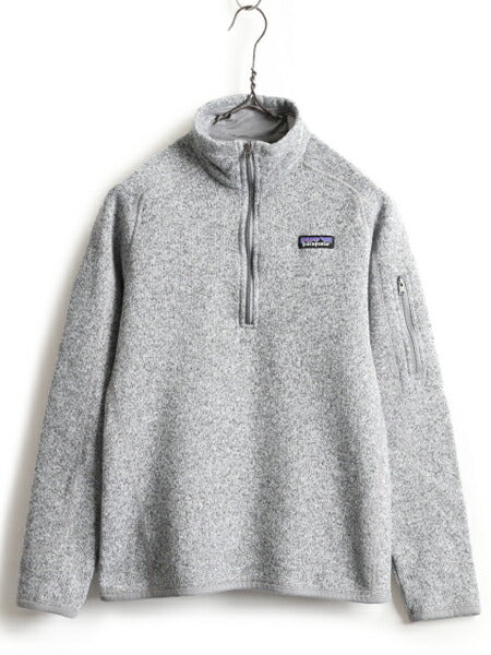 17年製■ パタゴニア ベターセーター 1/4 ジップネック レディース M 古着 Patagonia アウトドア フリース ジャケット ニット プルオーバー