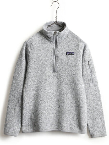 17年製■ パタゴニア ベターセーター 1/4 ジップネック レディース M 古着 Patagonia アウトドア フリース ジャケット ニット プルオーバー