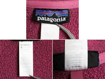 13年製 ■ パタゴニア ベターセーター ジャケット レディース M 古着 Patagonia フリース アウトドア ジャンパー フルジップ ニット 杢 紫