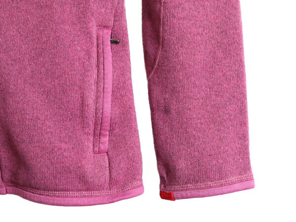 13年製 ■ パタゴニア ベターセーター ジャケット レディース M 古着 Patagonia フリース アウトドア ジャンパー フルジップ ニット 杢 紫