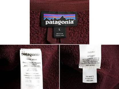 18年製■ パタゴニア ベターセーター 1/4 ジップネック レディース L Patagonia アウトドア フリース ジャケット ニット プルオーバー 杢紫