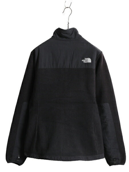 ■ ノースフェイス デナリ ジャケット レディース M / 古着 The North Face DENALI アウトドア フリース ナイロン ジャンパー ブルゾン 黒