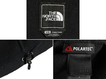 ■ ノースフェイス デナリ ジャケット レディース M / 古着 The North Face DENALI アウトドア フリース ナイロン ジャンパー ブルゾン 黒