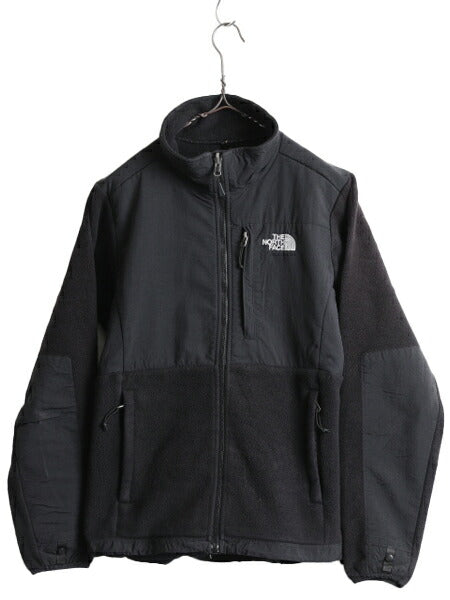 ■ ノースフェイス デナリ ジャケット レディース M / 古着 The North Face DENALI アウトドア フリース ナイロン ジャンパー ブルゾン 黒