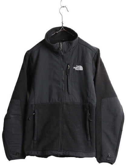 ■ ノースフェイス デナリ ジャケット レディース M / 古着 The North Face DENALI アウトドア フリース ナイロン ジャンパー ブルゾン 黒
