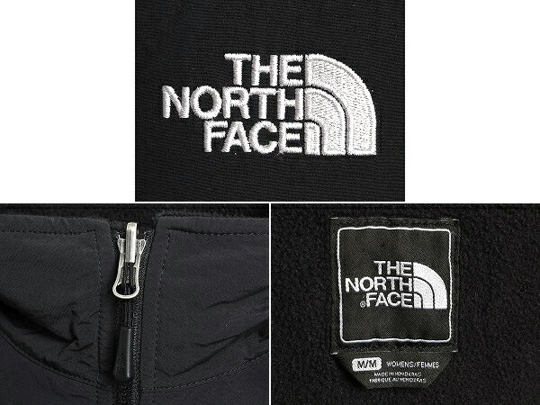 ■ ノースフェイス デナリ ジャケット レディース M / 古着 The North Face DENALI アウトドア フリース ブルゾン ナイロン ジャンパー 黒