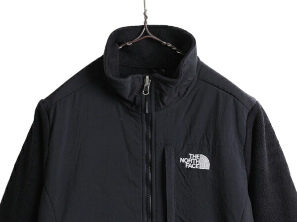 ■ ノースフェイス デナリ ジャケット レディース M / 古着 The North Face DENALI アウトドア フリース ブルゾン ナイロン ジャンパー 黒