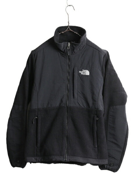 ■ ノースフェイス デナリ ジャケット レディース M / 古着 The North Face DENALI アウトドア フリース ブルゾン ナイロン ジャンパー 黒