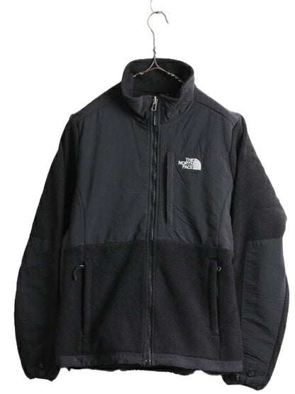 ■ ノースフェイス デナリ ジャケット レディース M / 古着 The North Face DENALI アウトドア フリース ブルゾン ナイロン ジャンパー 黒