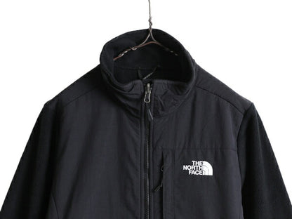■ ノースフェイス デナリ ジャケット レディース M / 古着 The North Face DENALI アウトドア フリース ジャンパー ナイロン ブルゾン 黒