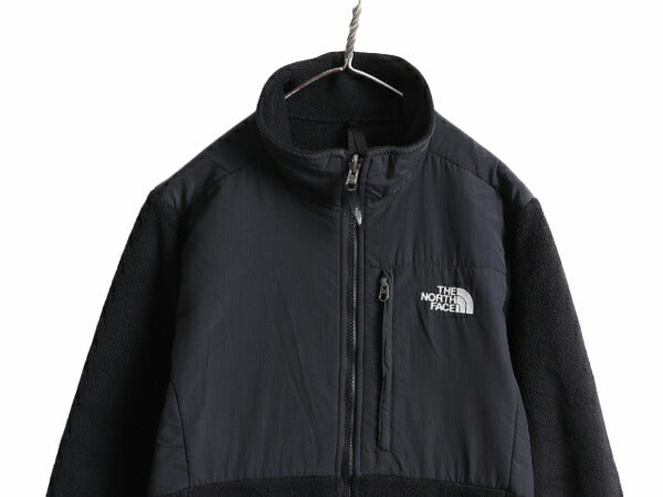 ノースフェイス デナリ ジャケット レディース M / The North Face DENALI アウトドア フリース ブルゾン ナイロン 黒 ジャンパー ブラック