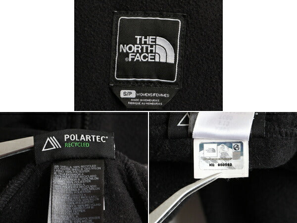 ノースフェイス デナリ ジャケット レディース S / The North Face DENALI アウトドア フリース ブルゾン ナイロン 黒 ジャンパー ブラック