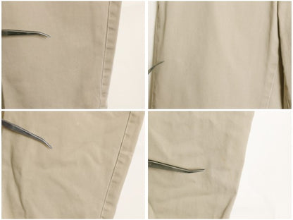 00s ポロ ラルフローレン チノ パンツ メンズ 32 32 / オールド PRESTON PANT コットン スラックス ノータック ストレート アーミー タイプ