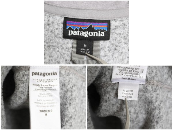 パタゴニア ベターセーター ハーフジップ レディース M / 15年製 アウトドア 裏起毛 セーター フリース プルオーバー ジャケット ブルゾン
