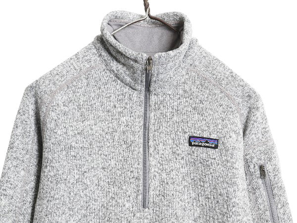 パタゴニア ベターセーター ハーフジップ レディース M / 15年製 アウトドア 裏起毛 セーター フリース プルオーバー ジャケット ブルゾン