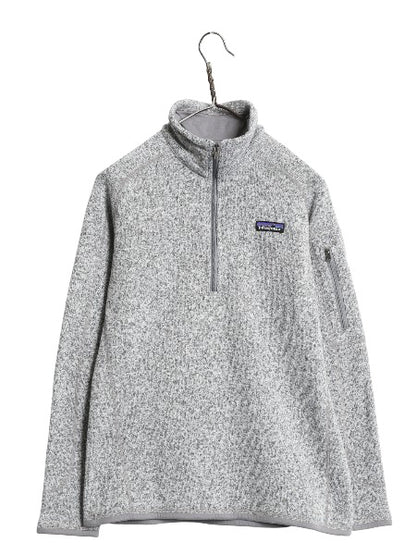 パタゴニア ベターセーター ハーフジップ レディース M / 15年製 アウトドア 裏起毛 セーター フリース プルオーバー ジャケット ブルゾン