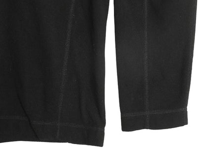 パタゴニア マイクロD ハーフジップ フリース プルオーバー メンズ L 19年製 アウトドア ロンT 長袖 Tシャツ ハイネック トップス ブラック