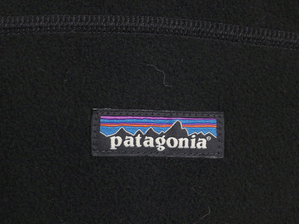 パタゴニア マイクロD ハーフジップ フリース プルオーバー メンズ L 19年製 アウトドア ロンT 長袖 Tシャツ ハイネック トップス ブラック