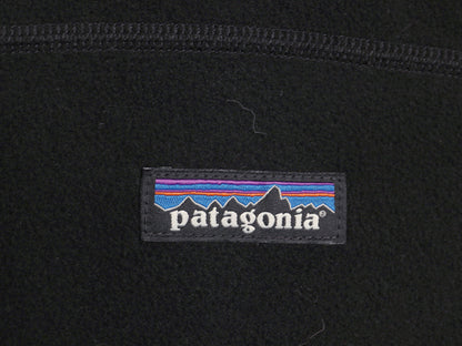 パタゴニア マイクロD ハーフジップ フリース プルオーバー メンズ L 19年製 アウトドア ロンT 長袖 Tシャツ ハイネック トップス ブラック