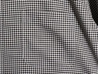 ブルックスブラザーズ ギンガム チェック 長袖 シャツ メンズ L MILANO FIT ストレッチ スーピマ コットン ポケット付き ノーアイロン 細身