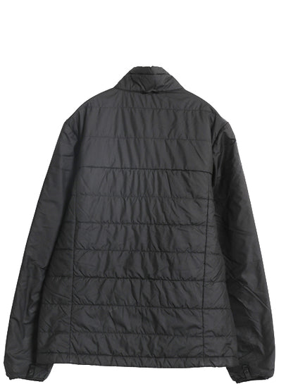 ノースフェイス 中綿 ナイロン ジャケット メンズ S 古着 アウトドア フルジップ ブルゾン ハイネック キルティング ワンポイント ブラック