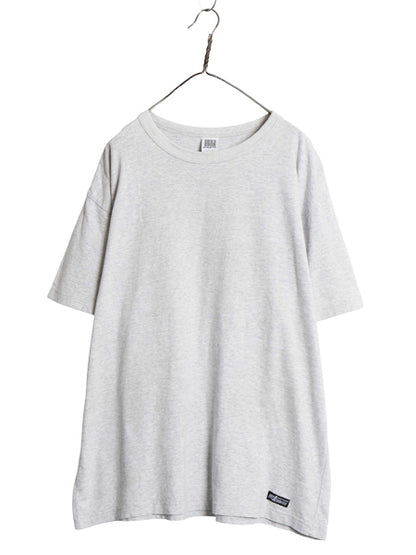 90s オールド ギャップ 無地 半袖 Tシャツ メンズ L / ヘビーウェイト コットン ブランク ソリッド クルーネック トップス カットソー 灰