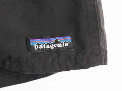 パタゴニア バギーズ ショーツ メンズ XS / 20年製 ナイロン ショートパンツ 短パン 海パン 水陸両用 インナー付き ブラック スイム サーフ