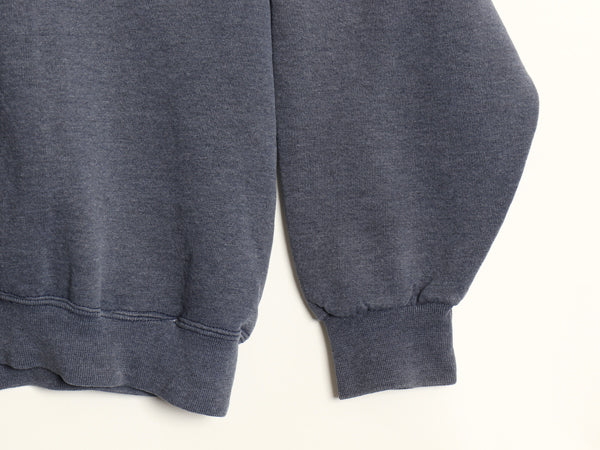 90s ラッセル 無地 スウェット メンズ レディース XXL オールド トレーナー 前V 裏起毛 ワンポイント 大きいサイズ ブランク ブルー グレー