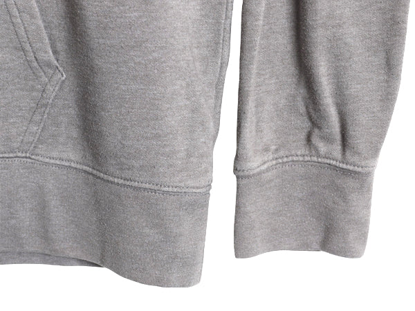 ノースフェイス 両面 プリント スウェット フード パーカー メンズ XL 古着 グラフィック プルオーバー トレーナー 裏起毛 大きいサイズ 灰