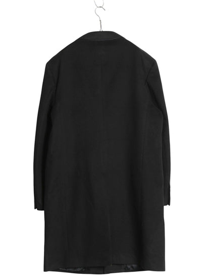 USA製 ブルックスブラザーズ ロロピアーナ チェスター コート メンズ L 100% カシミヤ 高級素材 フィールド ロングコート ハーフコート 黒