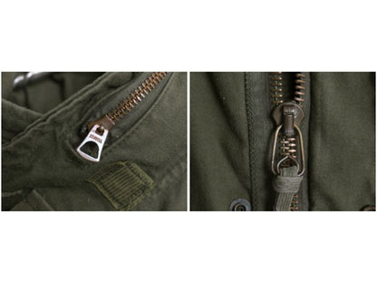 ステンシル 80s 米軍実物 US ARMY M-65 フィールド ジャケット MEDIUM REGULAR 80年製 ヴィンテージ ミリタリー 軍物 3rd ブラス ブルゾン