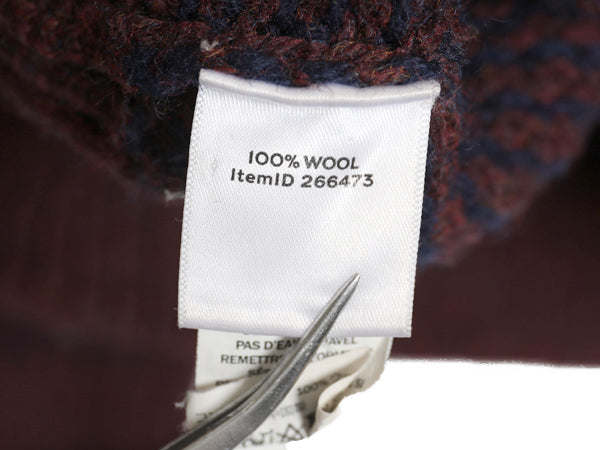 エルエルビーン シグネチャー ショールカラー バースアイ ニット カーディガン メンズ XL ウール セーター ノルディック 総柄 大きいサイズ