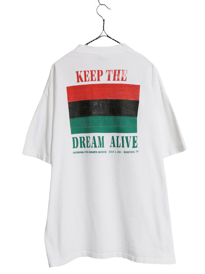 90s USA製 ★ キング牧師 イラスト プリント Tシャツ メンズ XL / 古着 オールド アート グラフィック 偉人 シングルステッチ 大きいサイズ
